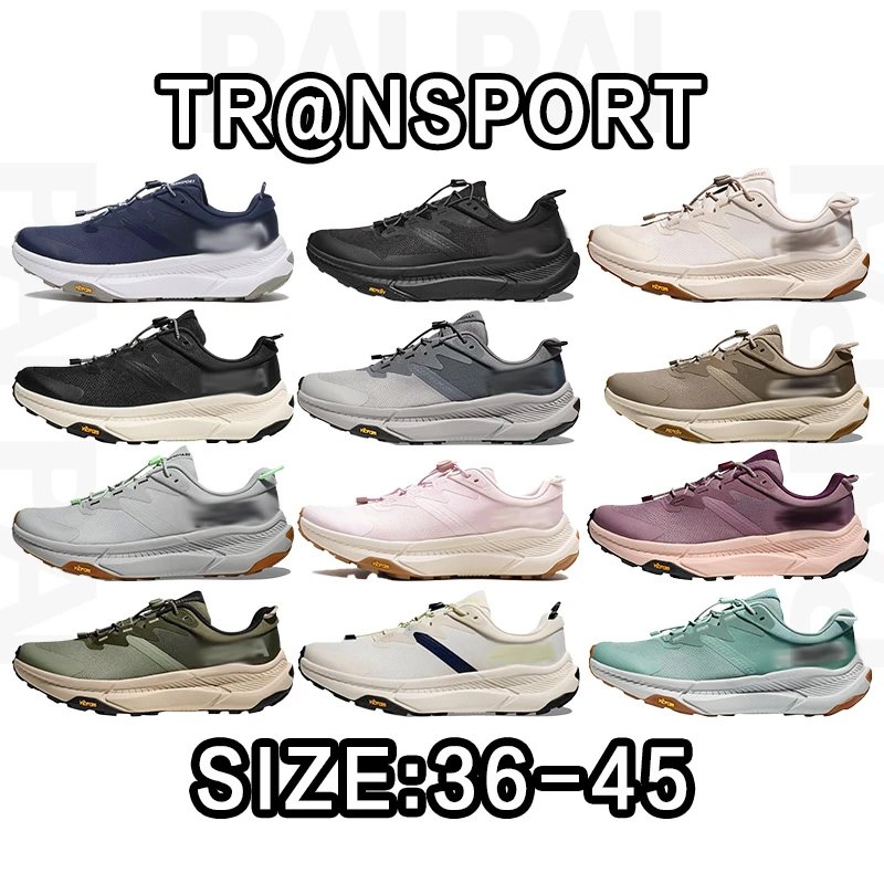 Transport Trail Running Shoes in Various Colors and Sizes 36-45