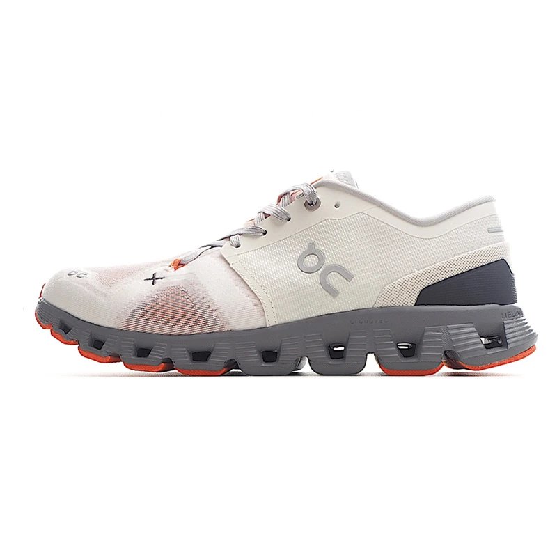 X 3 White, gray, and orange SKU image