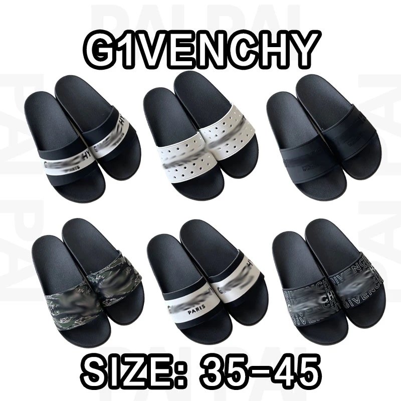 Givenchy Black Slide