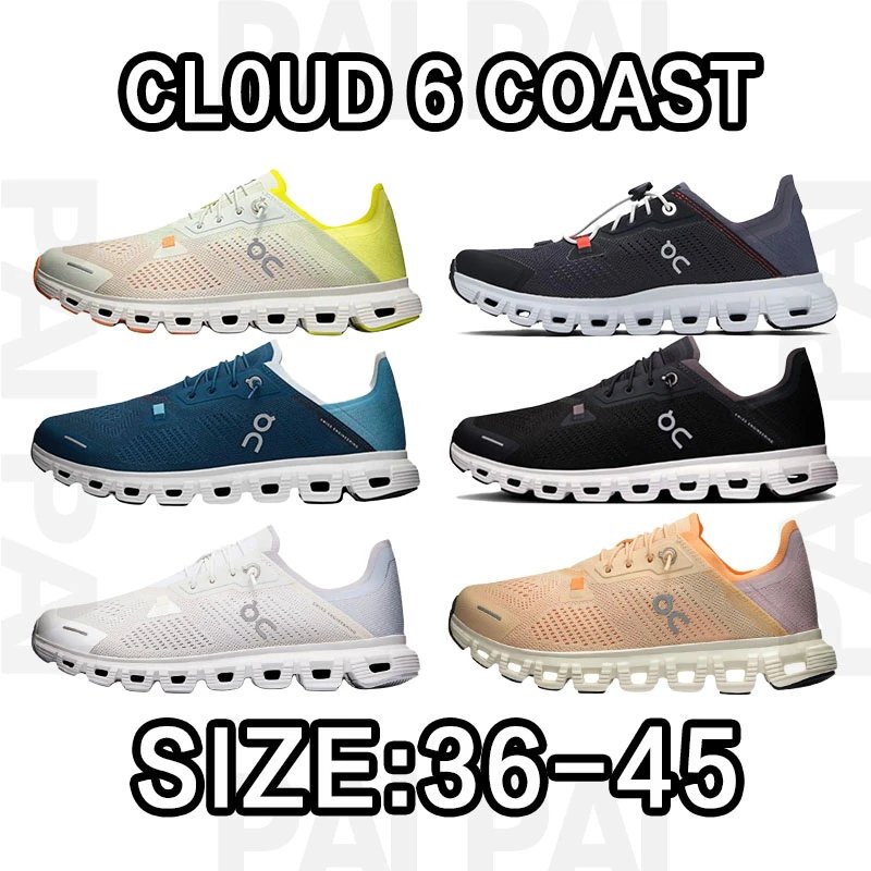 On Cloud 6 Coast Running Shoes