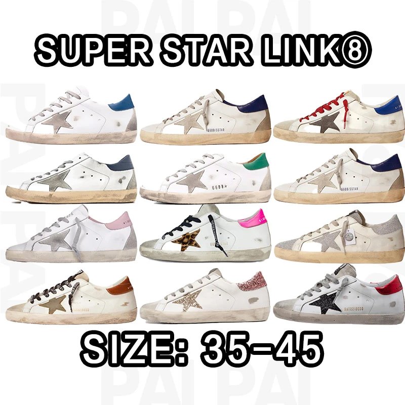 Super Star Link® White Low Top Sneakers