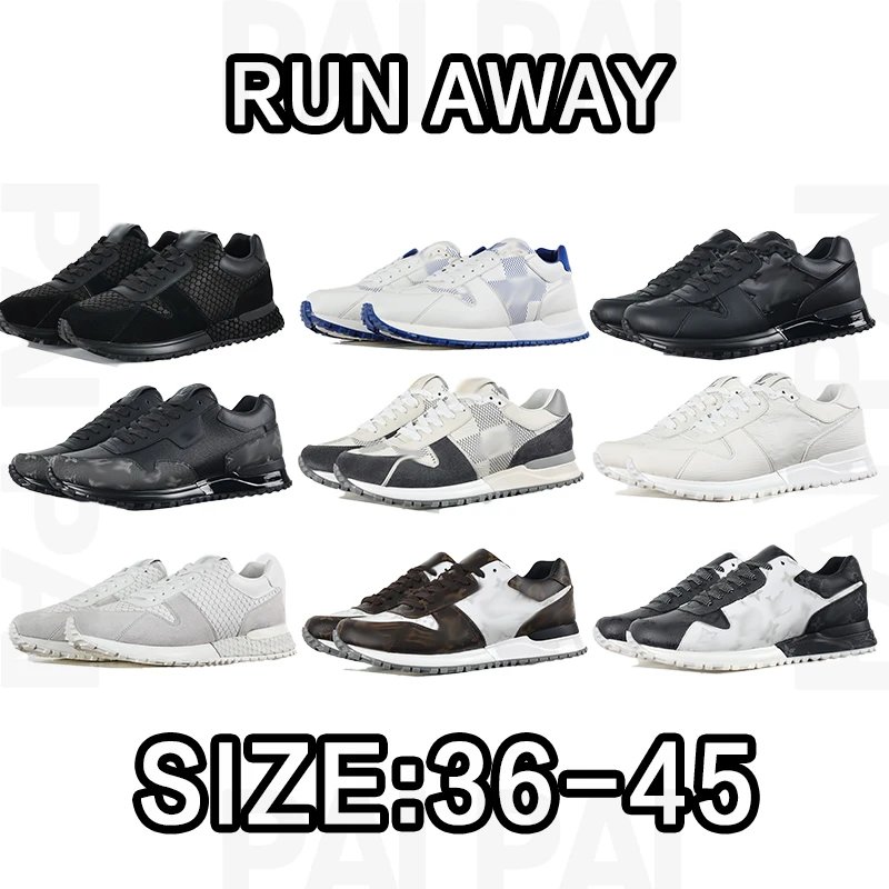 Run Away Black White