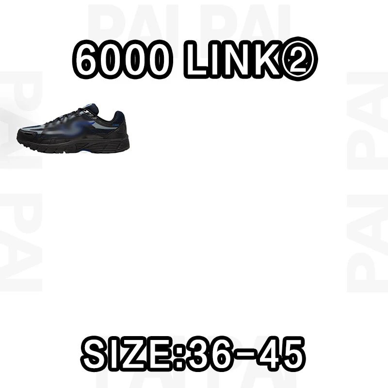 Pai Pai Black Sneakers 6000 Link