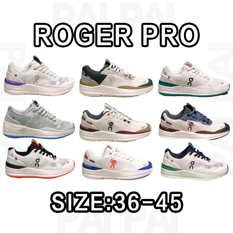 On Running Roger Pro White Sneakers