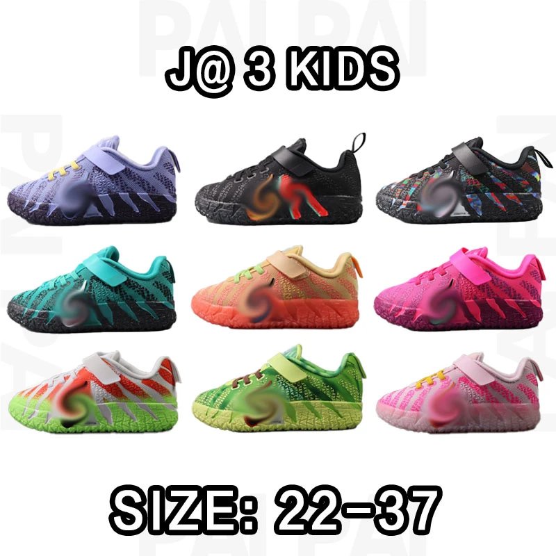 J@3 Kids Colorful Knit Sneakers Size 22-37