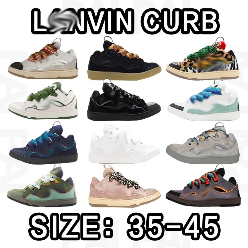 Lanvin Curb Sneakers in Various Colors, Size 35-45
