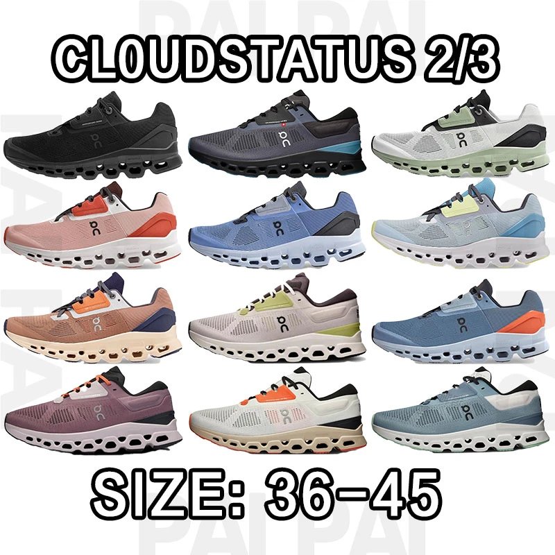 On CloudStatus 2/3 Running Shoes