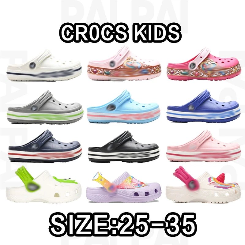 Crocs Kids Clogs in Various Colors