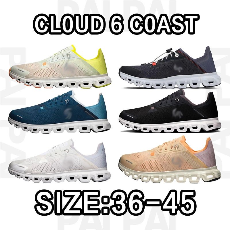 On Cloud 6 Coast Running Shoes