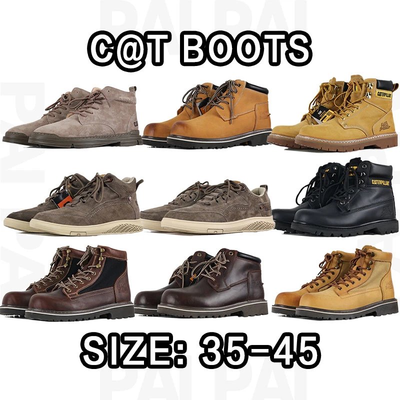Caterpillar Brown Leather Boots