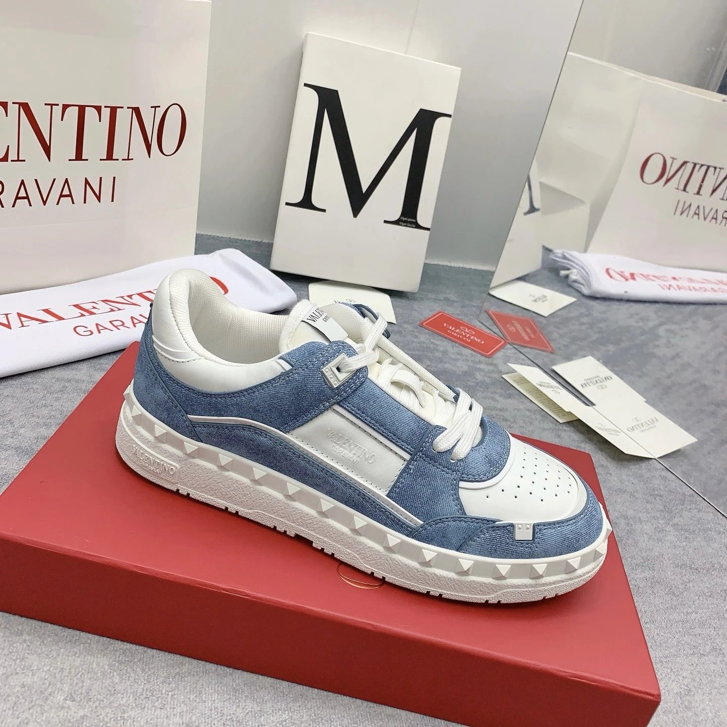 white blue custom 41-45 No returns or exchanges SKU image