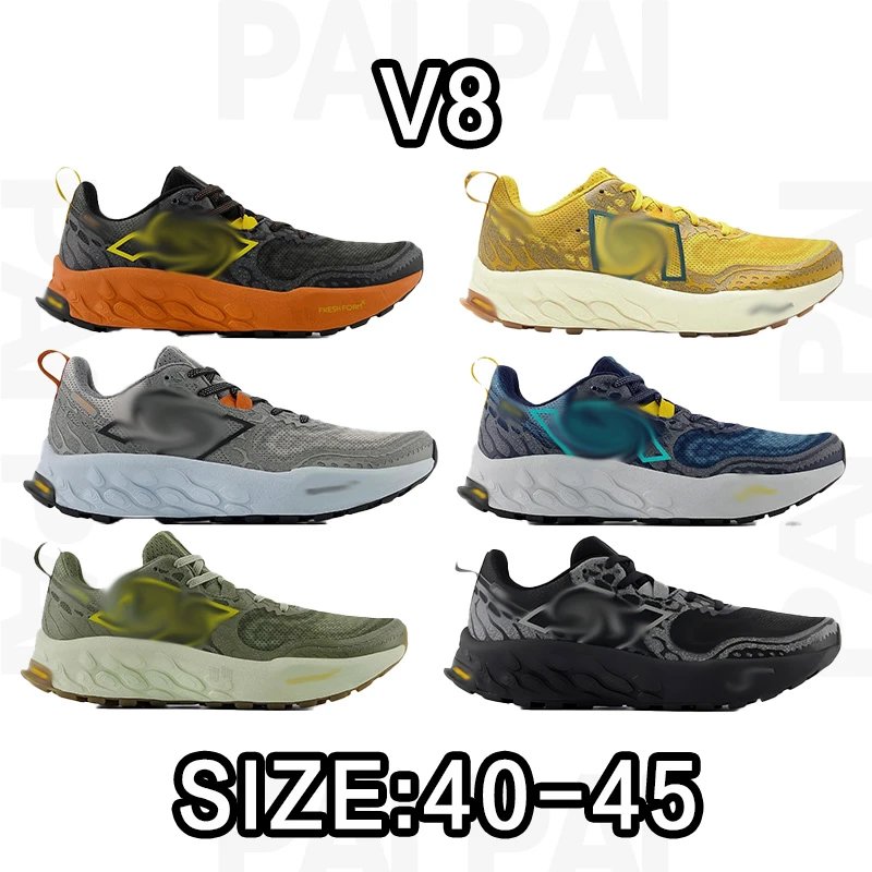 V8 Running Shoes in Various Colors, Size 40-45