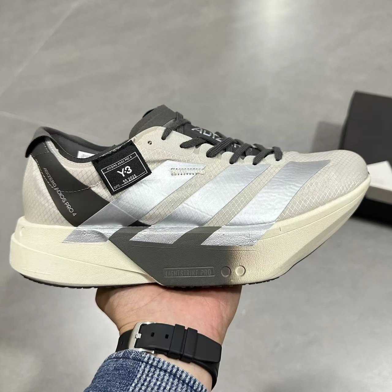 Y3 Beige White