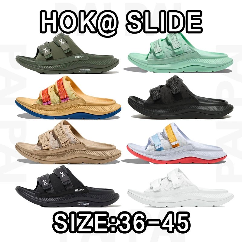 HOKA SLIDE Sandals in Various Colors and Sizes 36-45