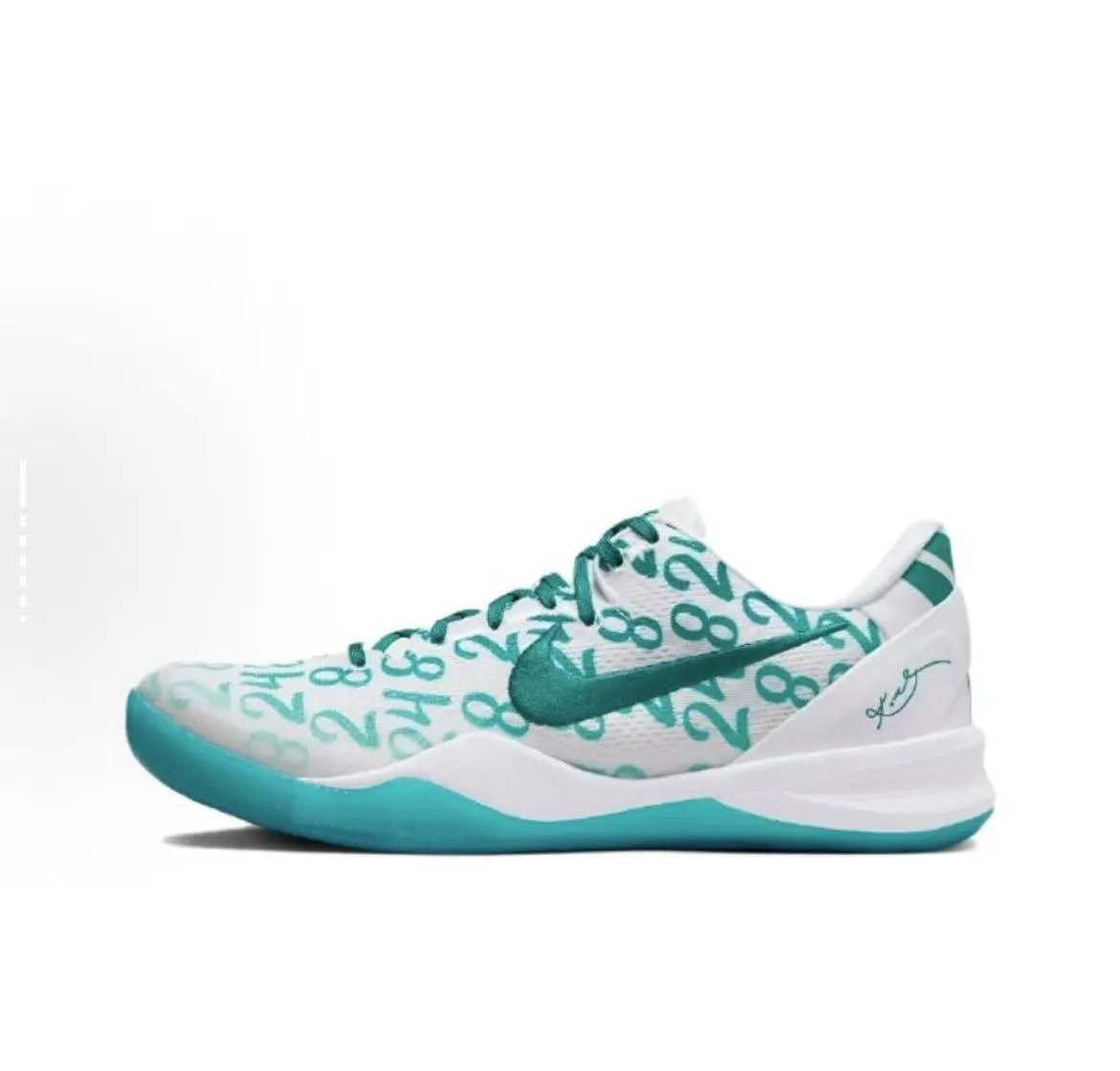 Kobe 8 Aqua Green! Style Code: FQ3549-101