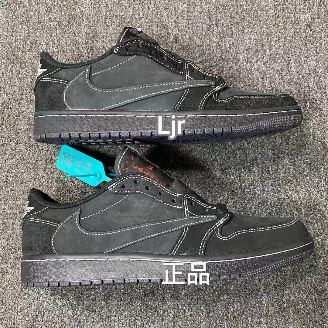 Air Jordan 1 Travis Scott Low Black DM7866-001