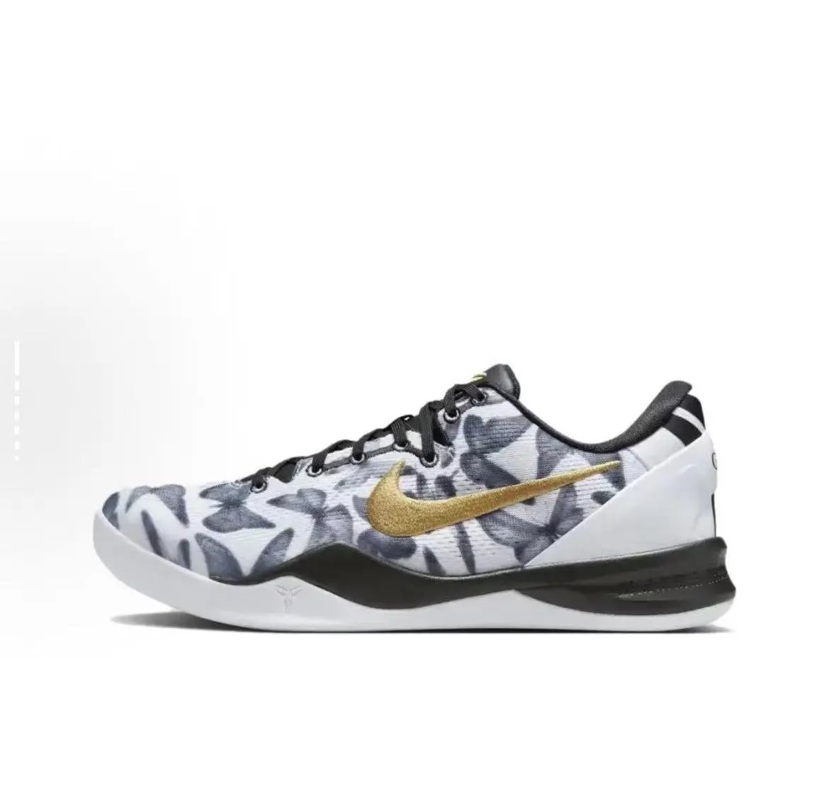 Kobe 8 White Black Gold FV6325-100