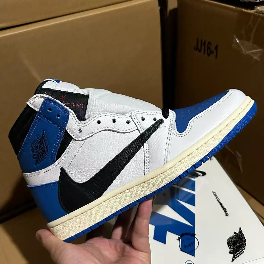 Air Jordan 1 Travis Scott High Fragment (Lightning) DH3227-105 (GS Available)