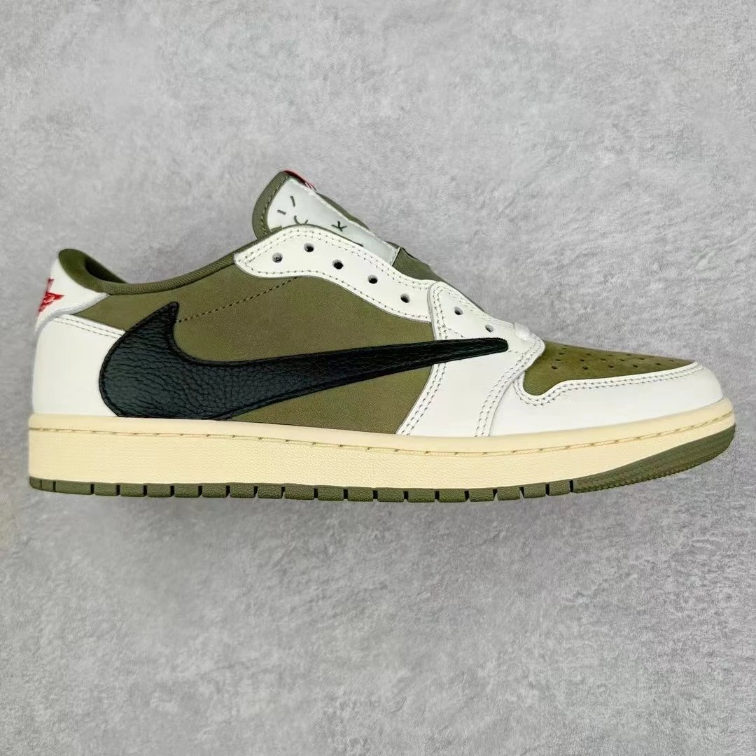 Beige Green Barbell Low Top DM7866-200