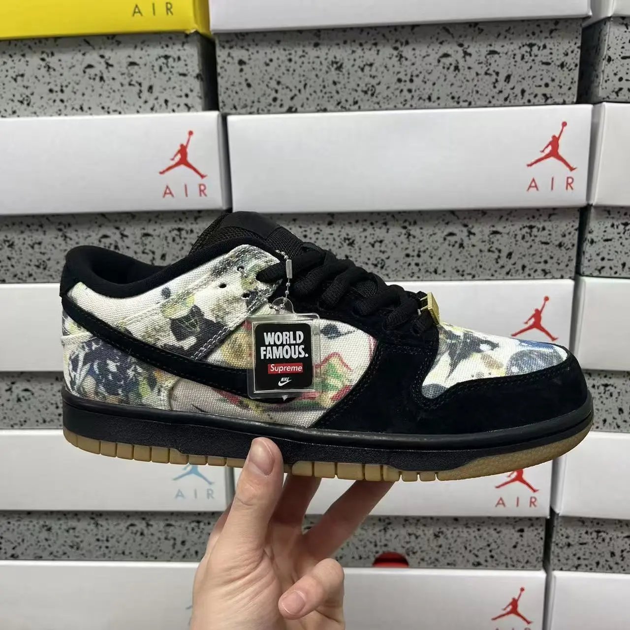 Black/Colorful Collab FD8778-001 (40-47)