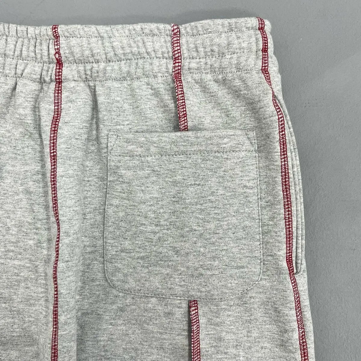 Supreme Logo Side Stripe Sweatpants Gray product detail 24 in Litbuy spreadsheet finds