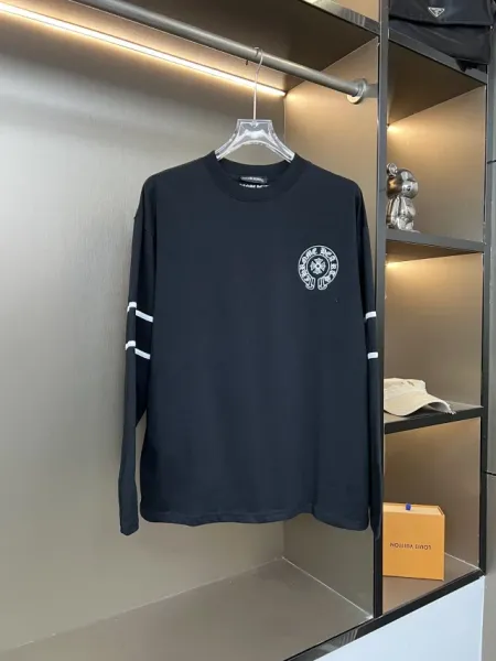Chrome Hearts 33 Number Long Sleeve Jersey Black - 5