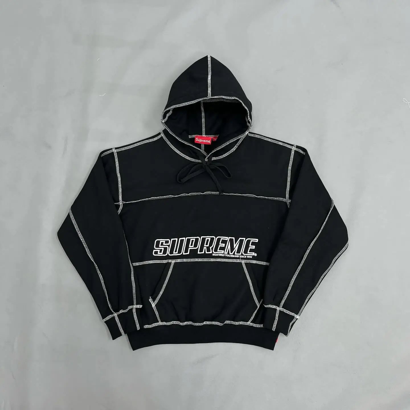 Supreme Side Logo Sweatpants Black - 9