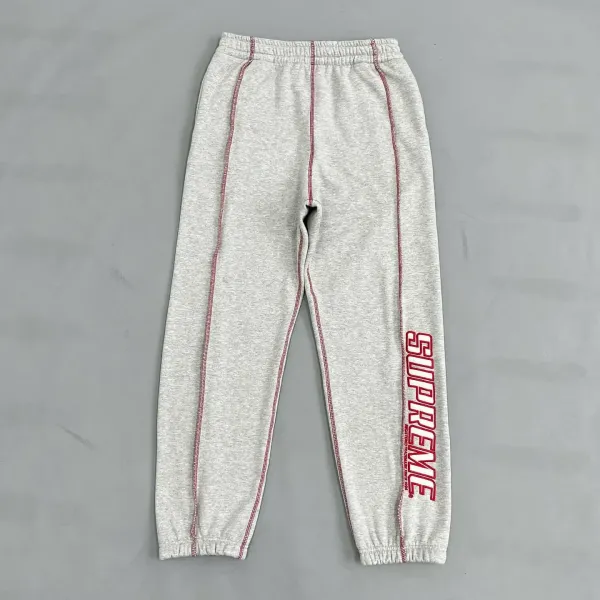 Supreme Side Logo Sweatpants Black - 21