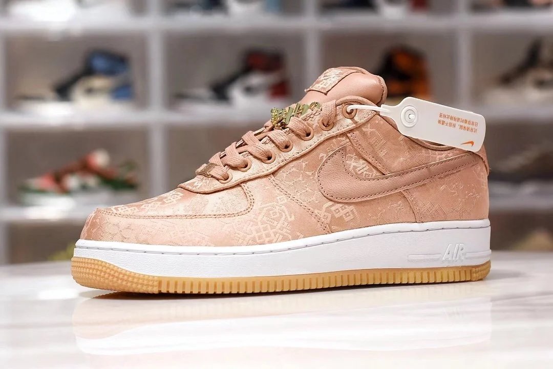 Clot x Air Force 1 Pink Silk