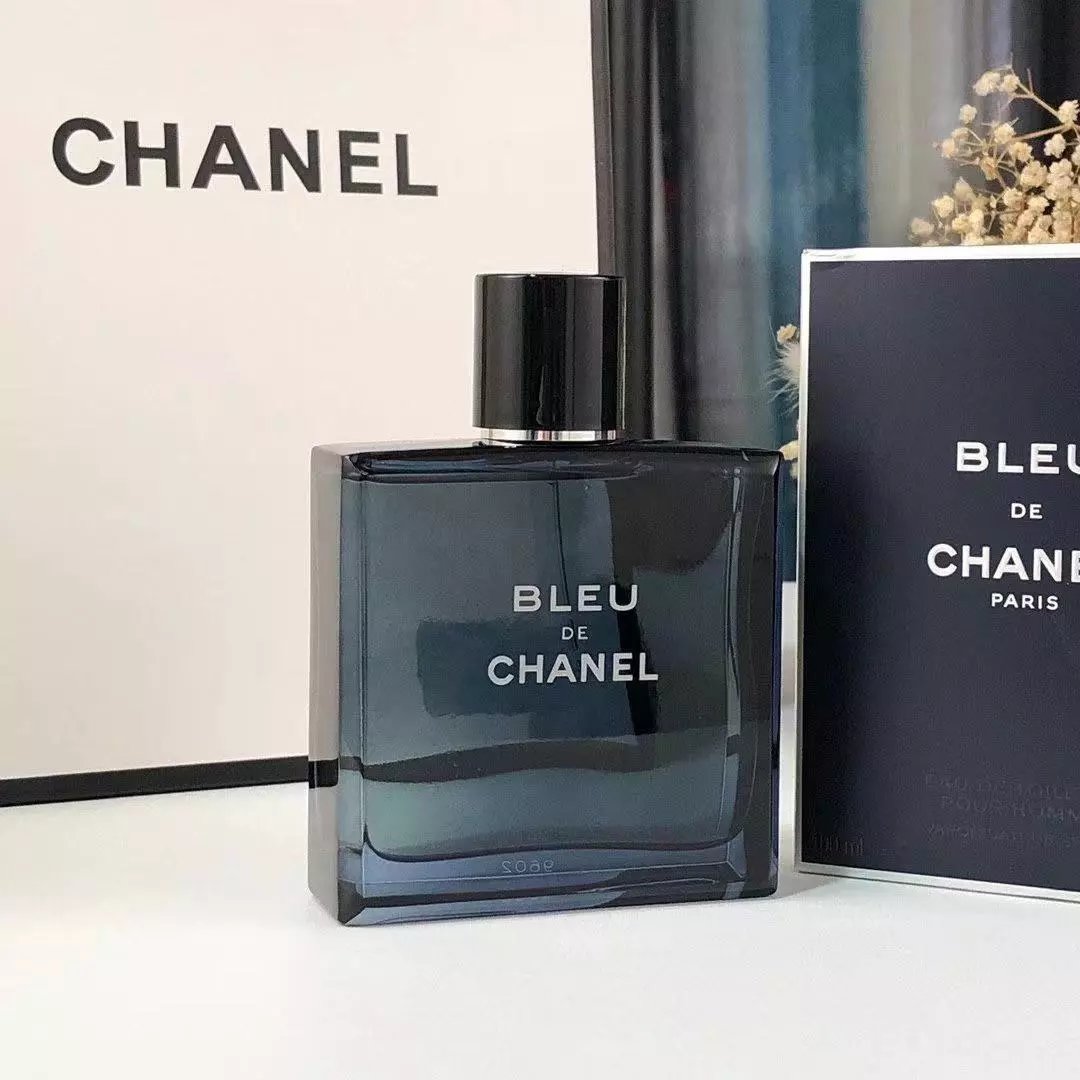 [Counter version] Chane1 Chanel blue men's EDT eau de toilette 100ml/fragrance/gold 100ML Chen Weiting endorses the same style of cutting female fragrance