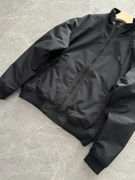 Polo Ralph Lauren Bomber Jacket Black Outerwear - 8