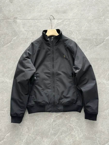 Polo Ralph Lauren Bomber Jacket Black Outerwear - 1
