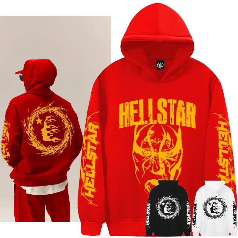Hell-Star Vizard Mask Hoodie