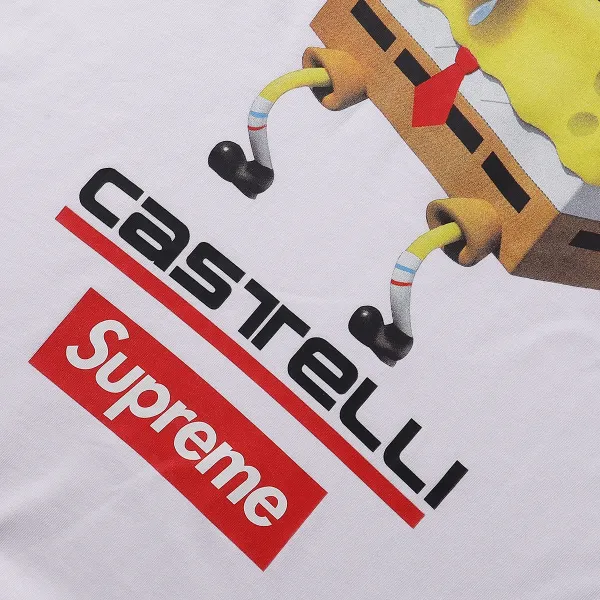 Supreme x Castelli x SpongeBob SquarePants Long Sleeve T-Shirt Black - 19