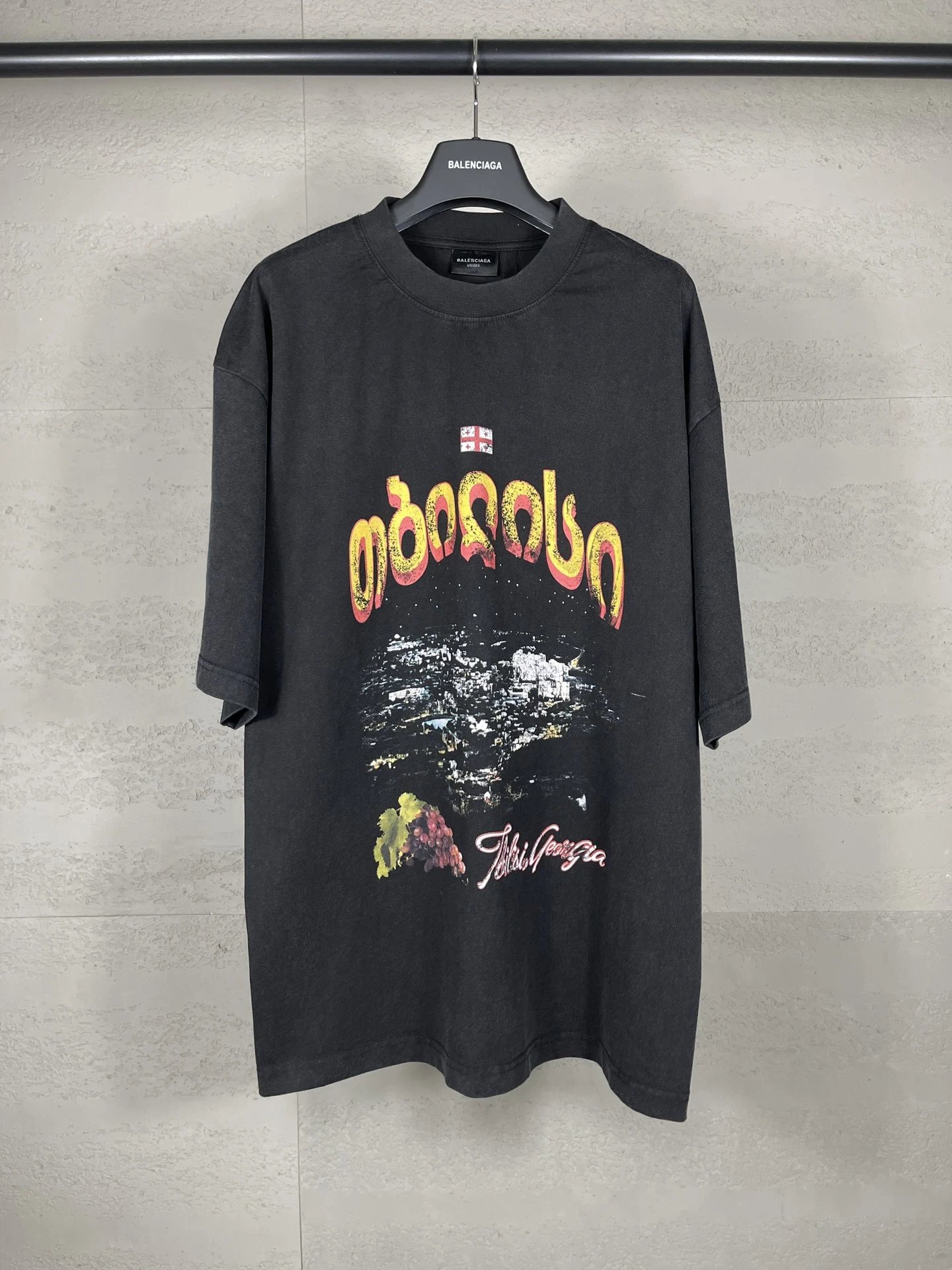 B Family Collaboration Print Short Sleeve T-Shirt
