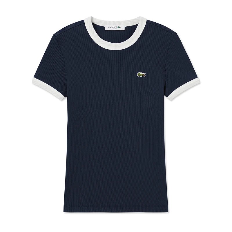 Lacoste Crocodile Embroidered T-Shirt Women photo 8