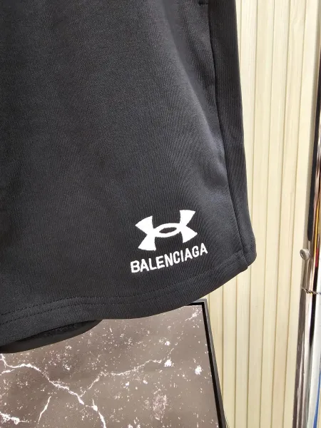 Balenciaga x Under Armour Logo Shorts Black - 7