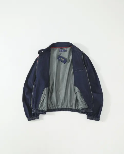 Polo Ralph Lauren Denim Windbreaker Jacket Navy - 5