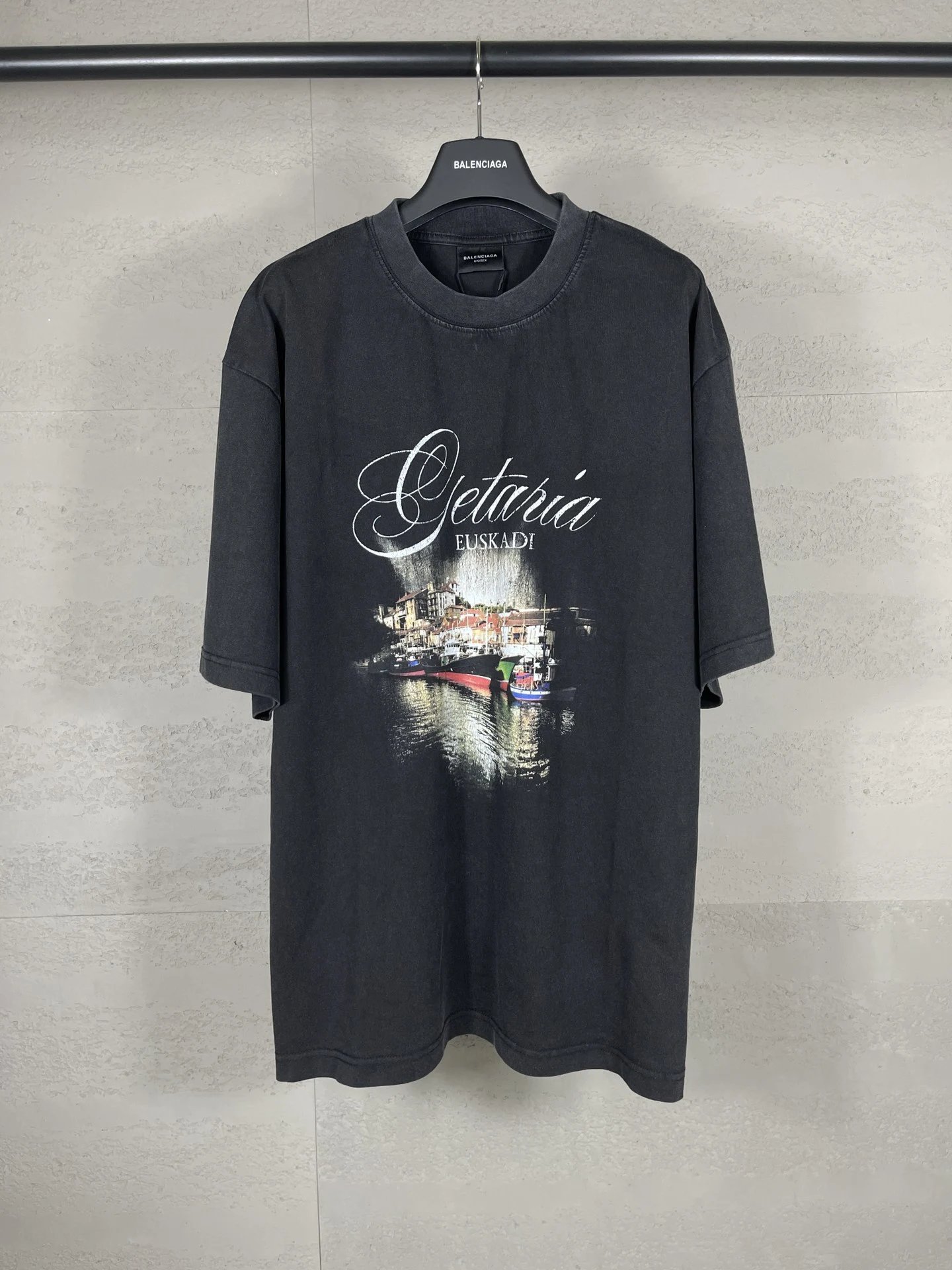 Direct Print Washed T-Shirt