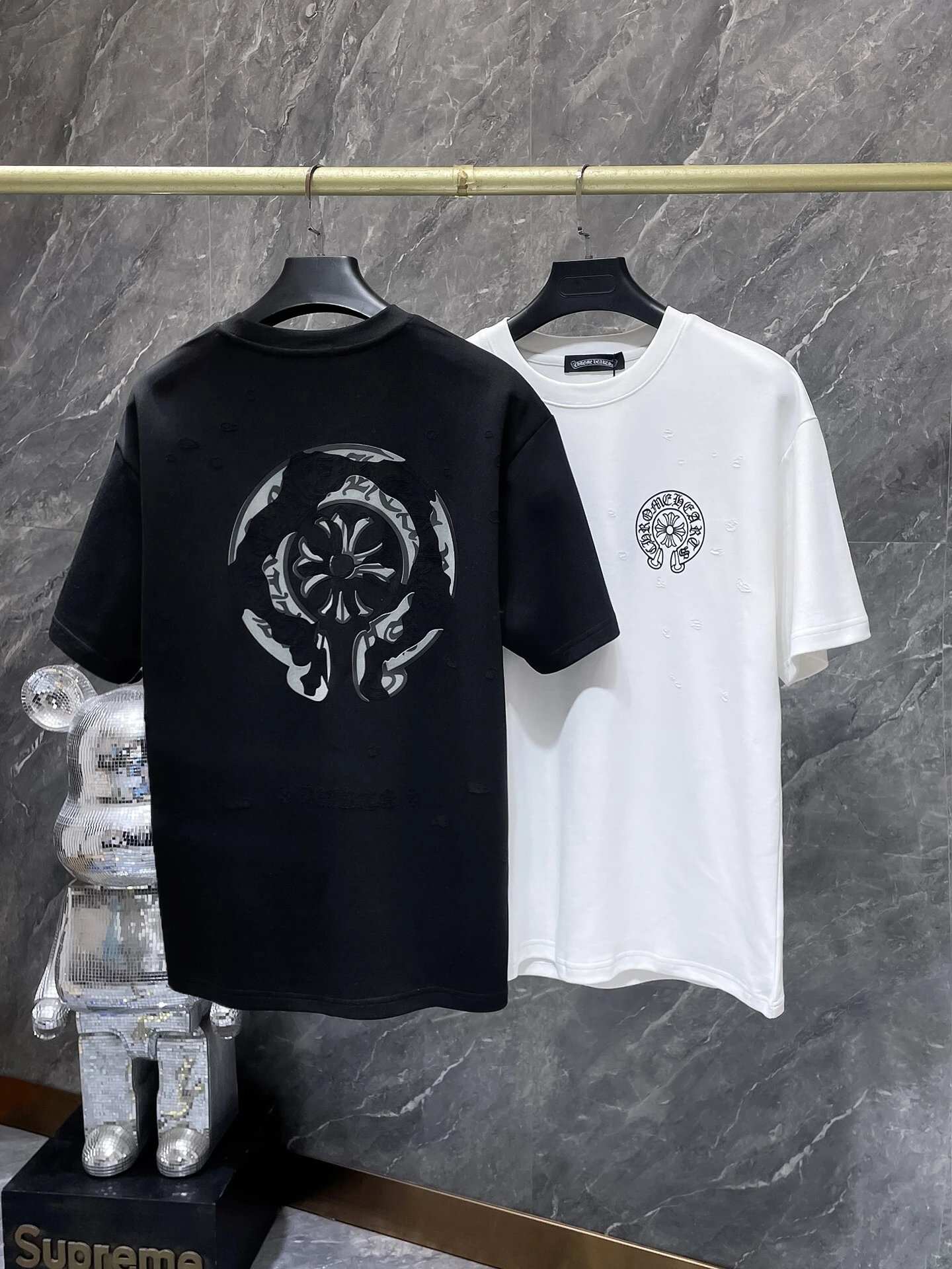 Chrome Hearts Horseshoe Print T-Shirt