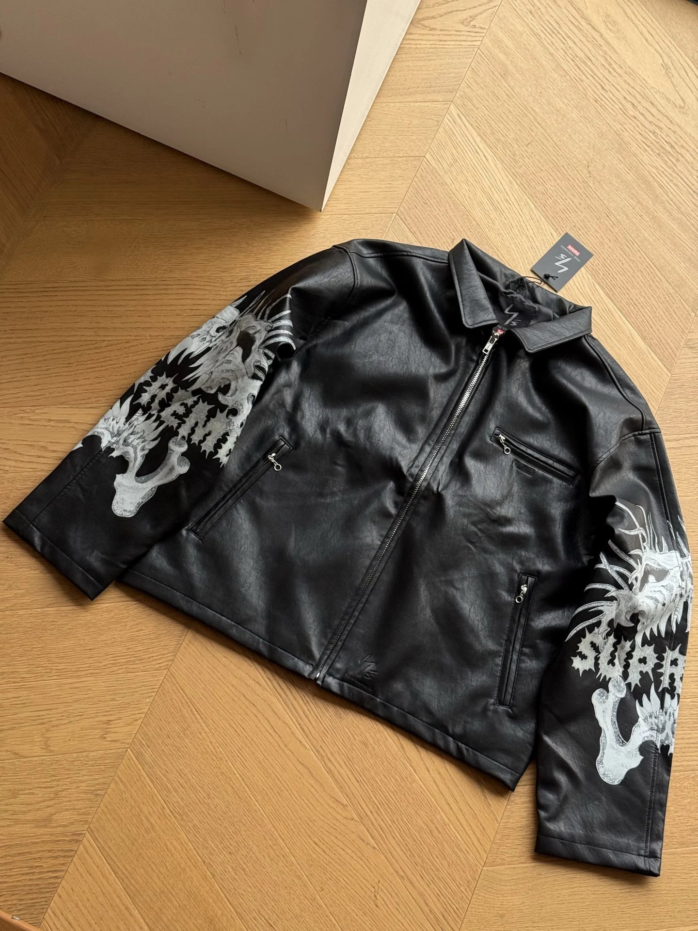 Supreme x Yohji Yamamoto Leather Jacket FW25