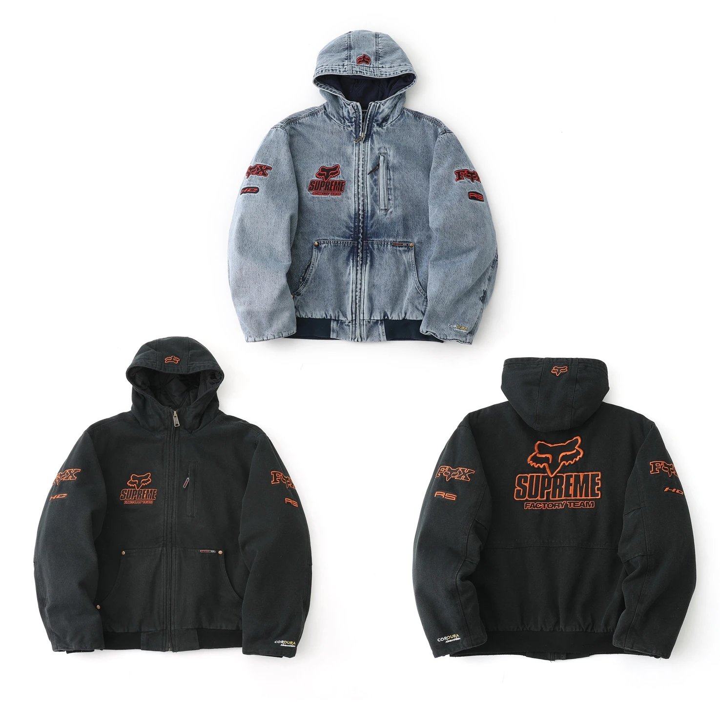 Supreme x Fox Racing FW25 Hooded Work Jacket