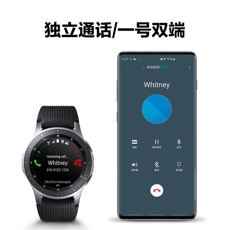 三星 Samsung Galaxy watch LTE版 智能手表电子手表商务男女士【成团后7天内发完】
