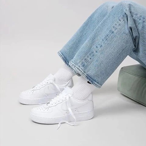 Ombre Wash Wide Leg Jeans for Men - Distressed Denim Pants