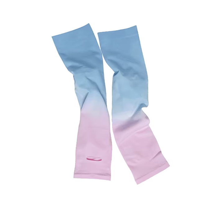 Gradient Blue Pink Ombre Arm Sleeves