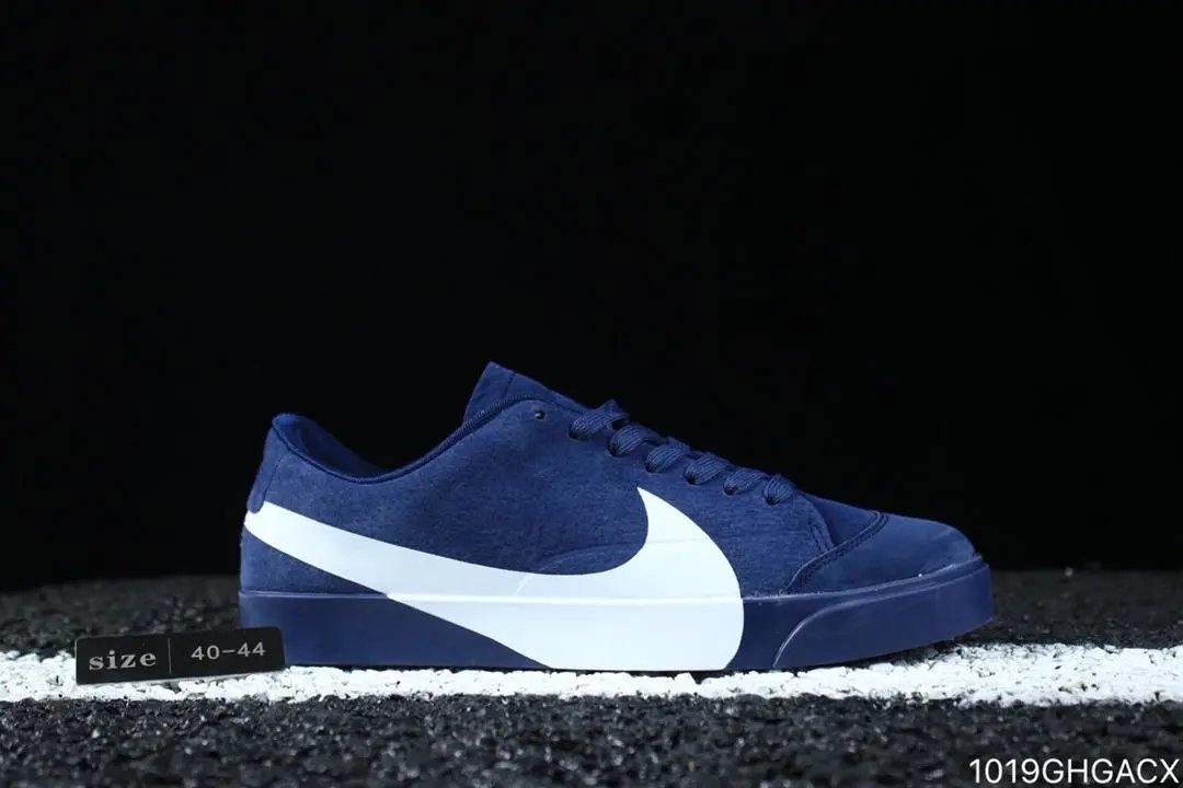Nike Blazer Low 'Indigo Suede' Sneakers Skateboard Shoes