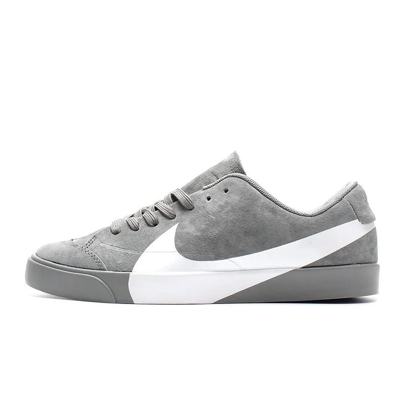 Nike SB Zoom Janoski RM Gray Suede Sneakers Skateboard Shoes