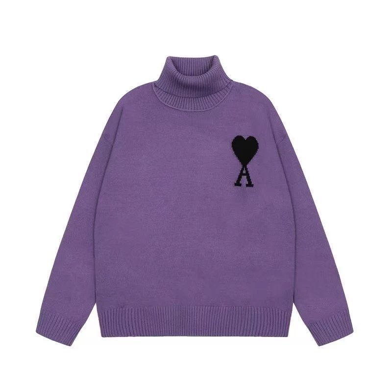 High neck purple