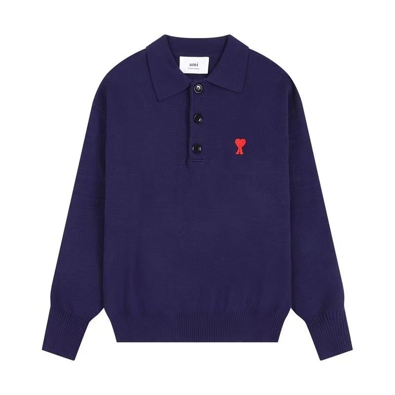 Lapel collar Tibetan blue