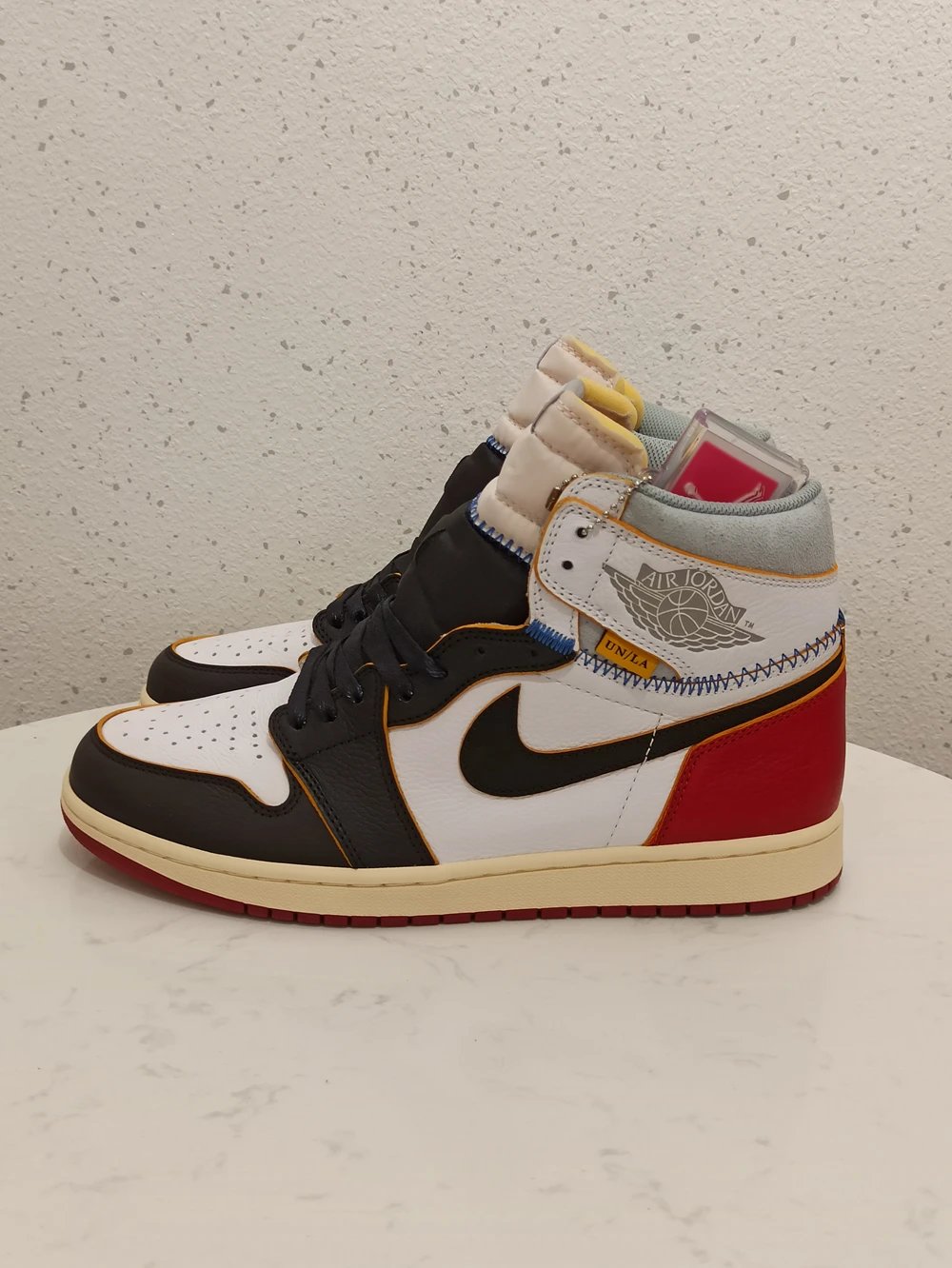 Union × Air Jordan 1 Retro High OG Black Toe